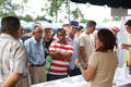 Nuestra encargada de laboratorio, Karla Romero, compartió sus conocimientos con los asistentes del evento.