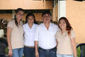 De izquierda a derecha: Carmen Salina, Ericka Linares, David Miranda y Karla Romero, nuestro equipo COEX que estuvo presente en el Día de la Caficultura.